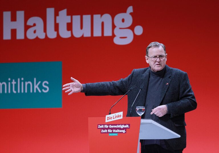 Thüringens Ministerpräsident Bodo Ramelow (Linke)