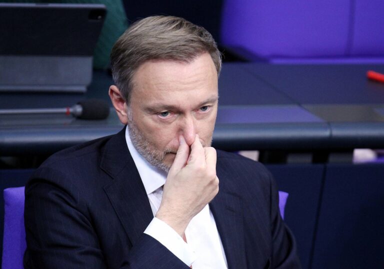 Bundesfinanzminister Christian Lindner (FDP)