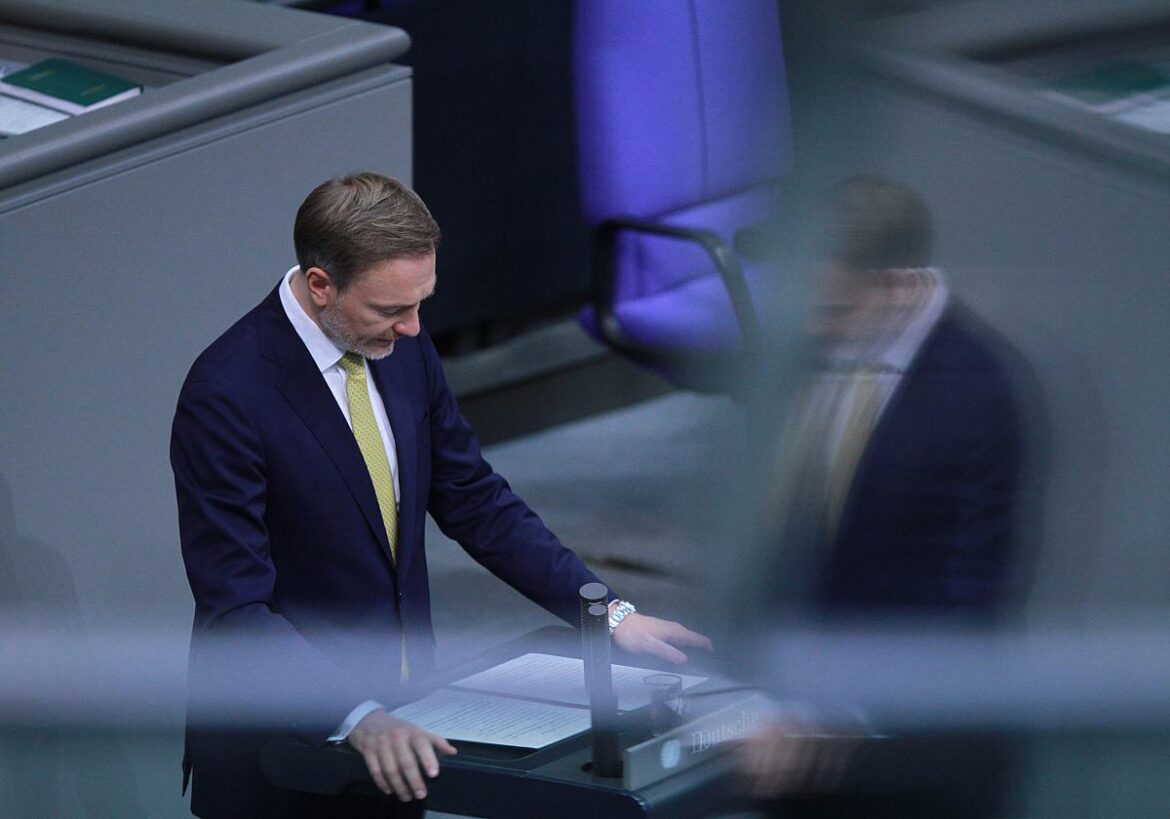 Bundesfinanzminister Christian Lindner (FDP)