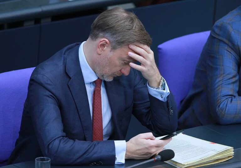 Bundesfinanzminister Christian Lindner (FDP)