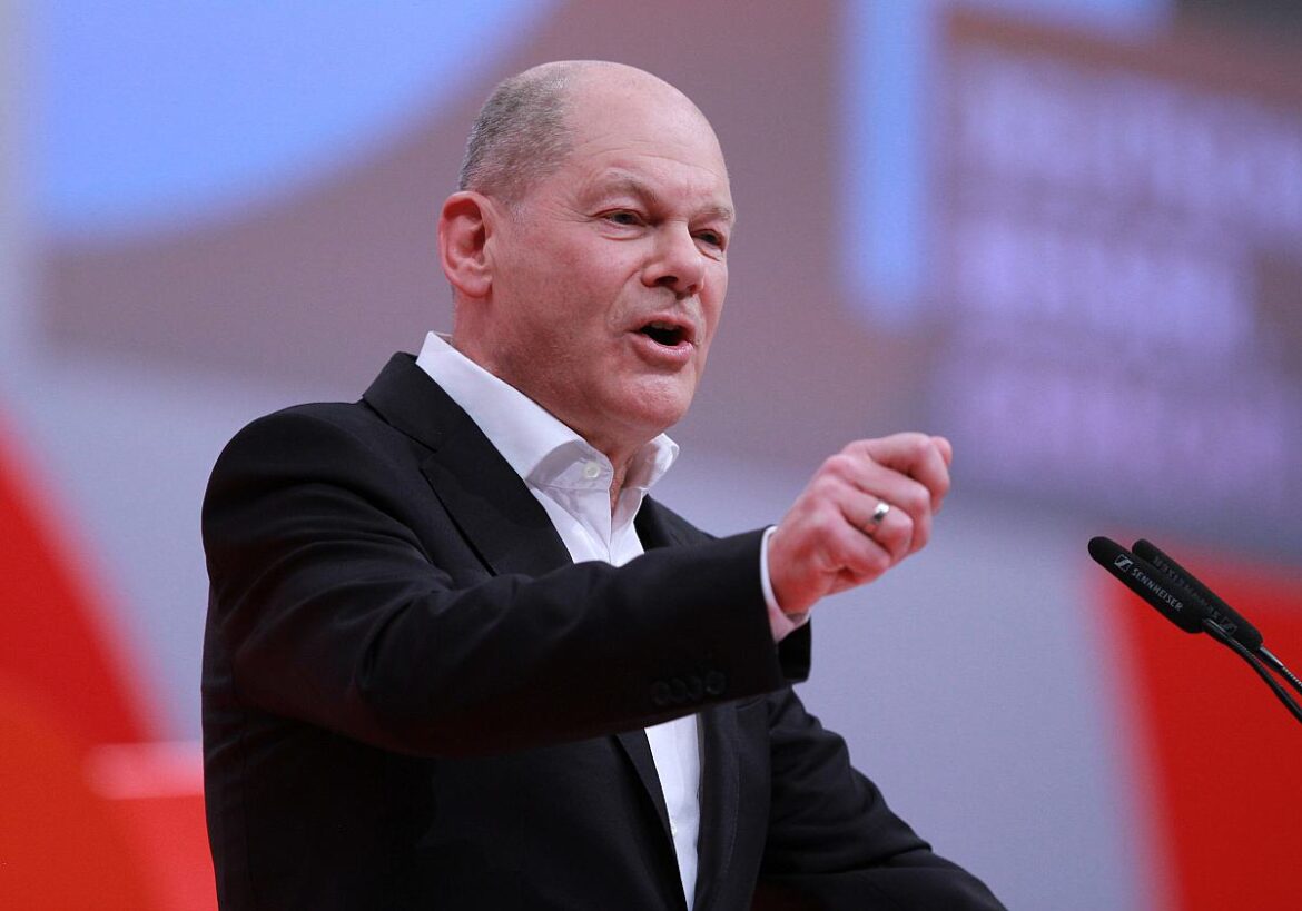 Bundeskanzler Olaf Scholz (SPD)