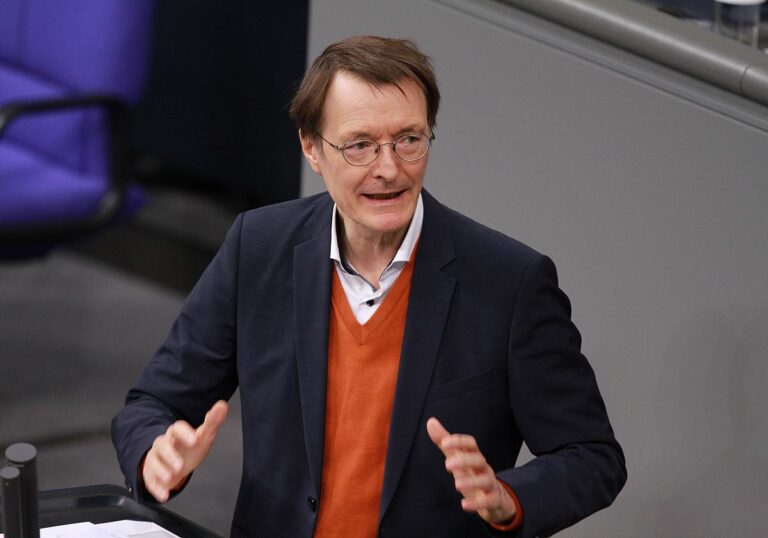 Bundesgesundheitsminister Karl Lauterbach (SPD)