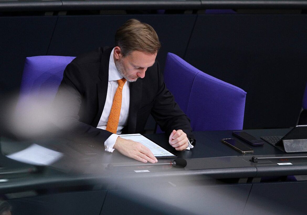 Bundesfinanzminister Christian Lindner (FDP)