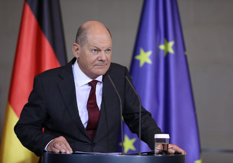 Bundeskanzler Olaf Scholz (SPD)