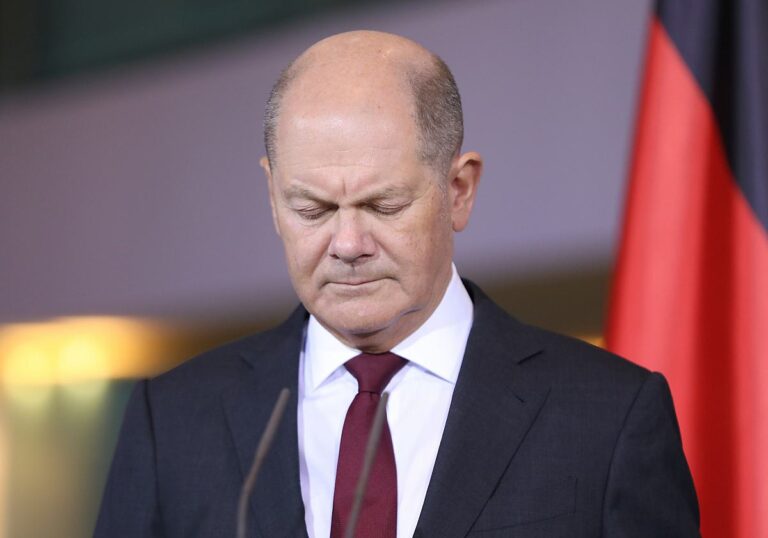 Bundeskanzler Olaf Scholz (SPD)