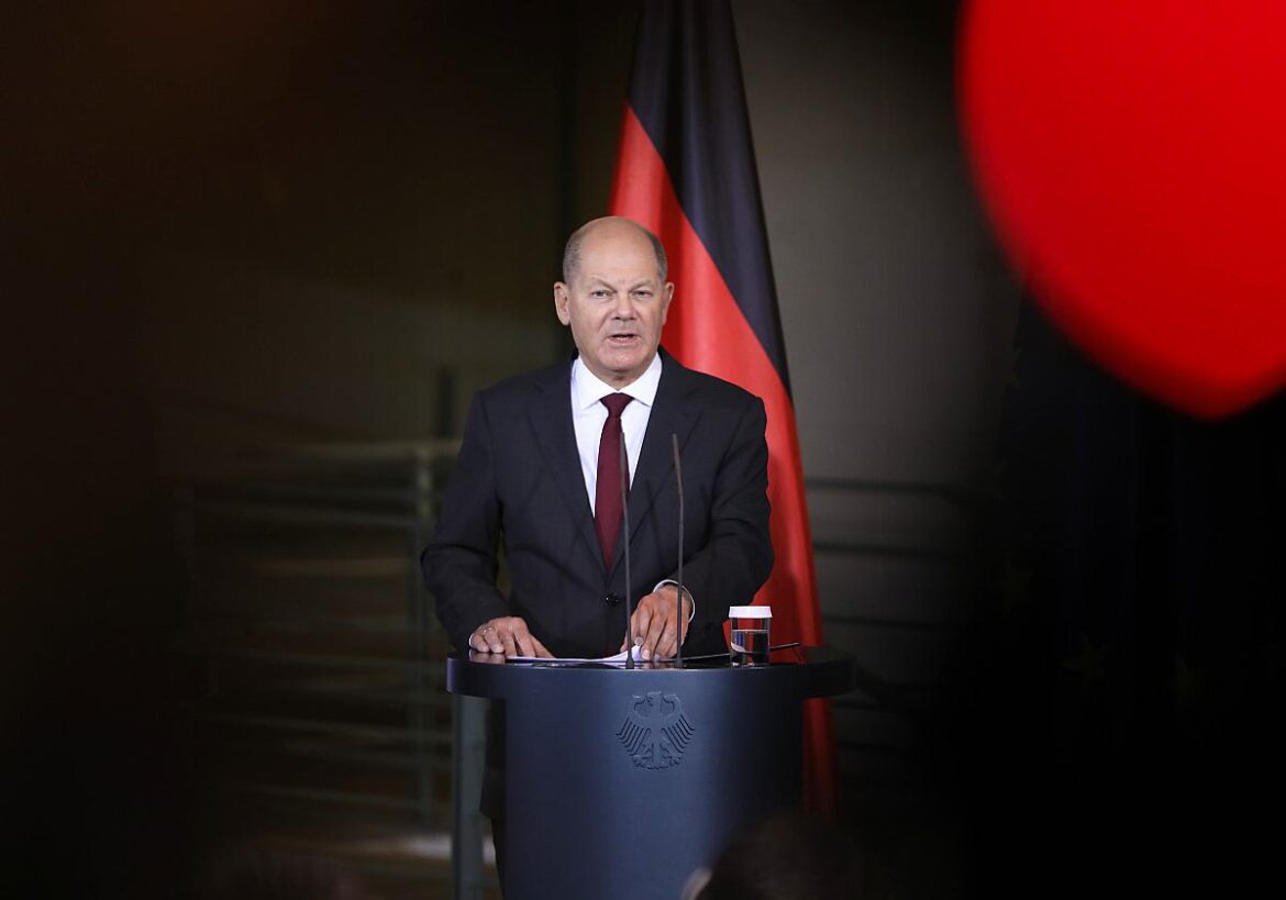 Bundeskanzler Olaf Scholz (SPD)
