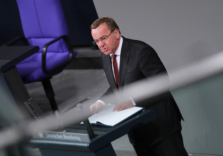 Bundesjustizminister Boris Pistorius (SPD)