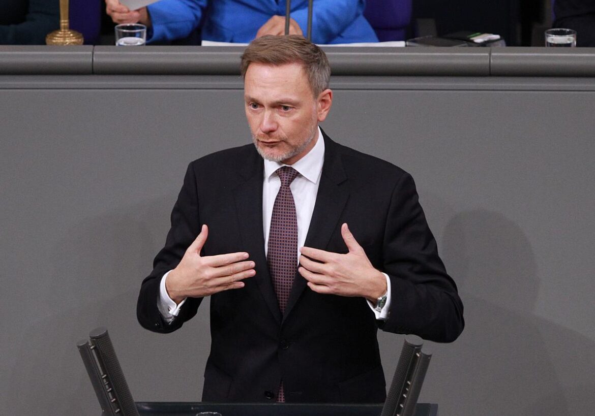 Bundesfinanzminister Christian Lindner (FDP)