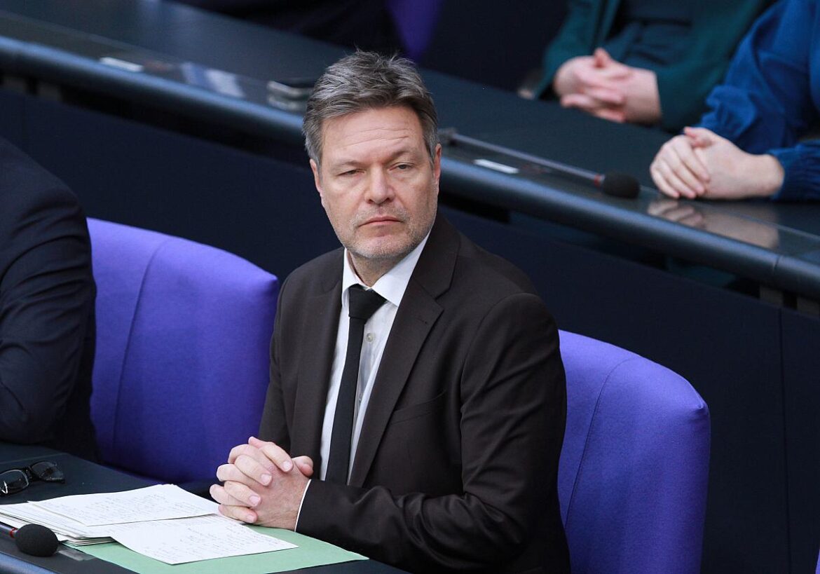 Bundeswirtschaftsminister Robert Habeck (Grüne)