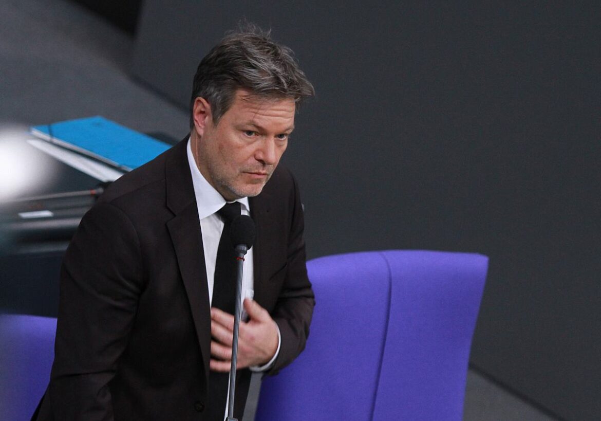 Bundeswirtschaftsminister Robert Habeck (Grüne)