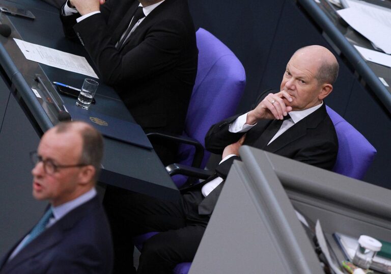 Bundeskanzler Olaf Scholz (SPD)
