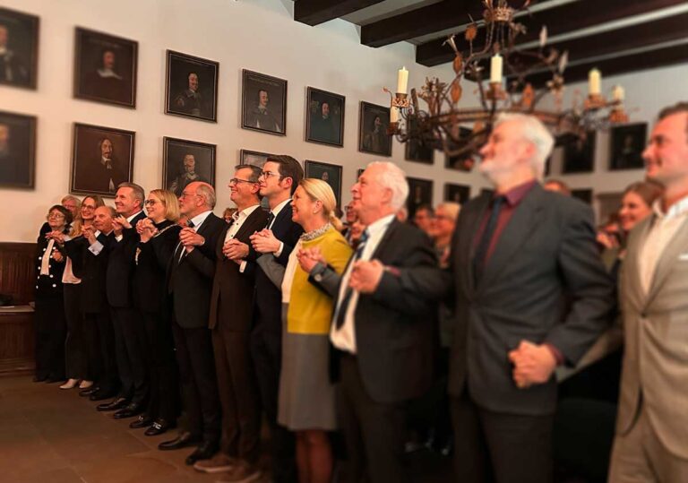 Stadtrat beim Handgiftentag 2024