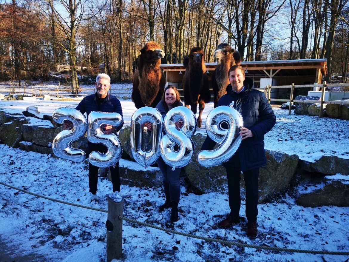 Zoo Osnabrück erhält Spende / Foto: Hanna Räckers