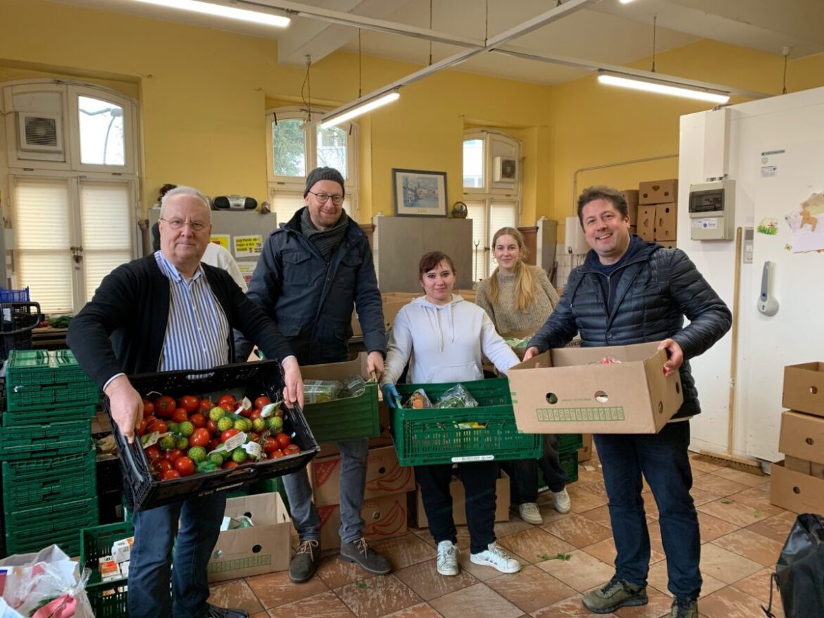 Arbeit bei der Osnabrücker Tafel / Foto: Clara Beckord