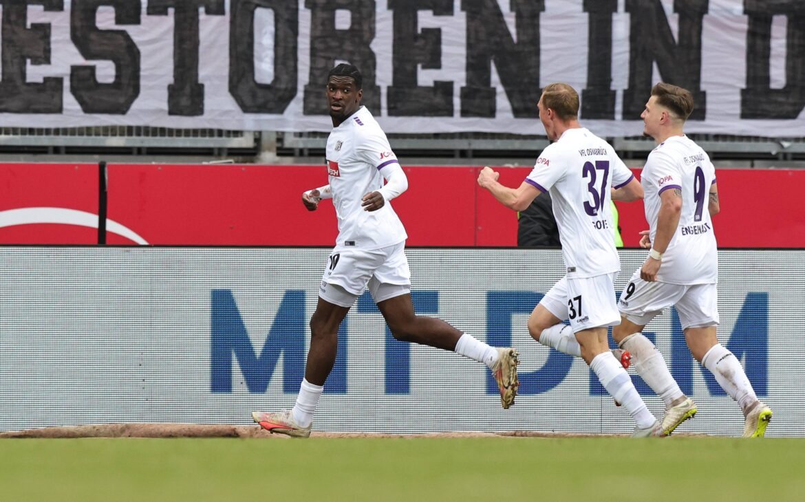 „Otschi“ Wriedt trifft spät. / Foto: IMAGO/Zink