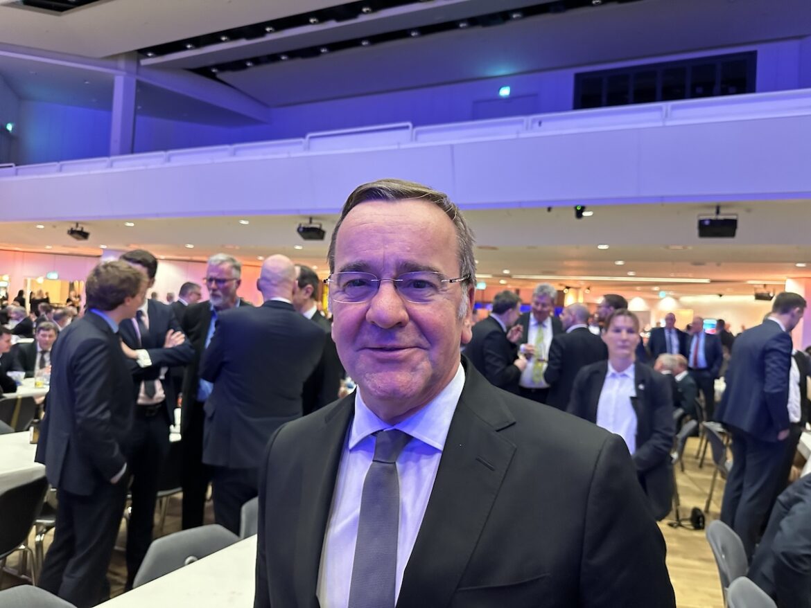 An diesem Abend ohne seine neue Partnerin: "Kanzlerkandidat der Herzen" Boris Pistorius