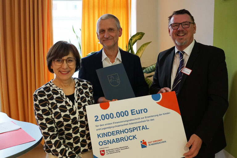 Kinderhospital Osnabrück erweitert um eine neue Intensivstation für psychisch kranke Jugendliche