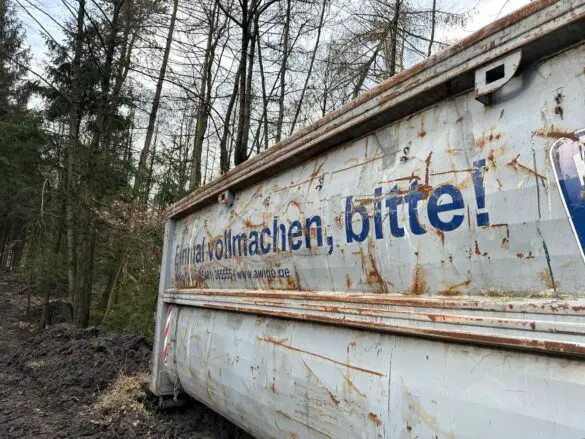 Protestcamp Waldi45 Nach langer Besetzung: Stadt Bramsche lässt Protestcamp "Waldi45" aufräumen