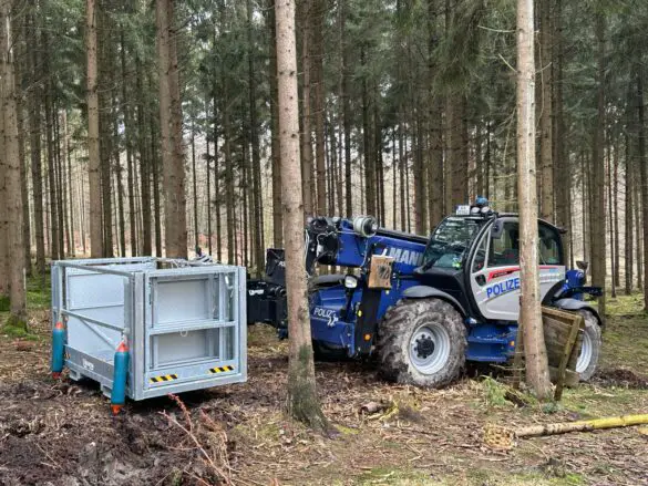 Protestcamp Waldi45 Nach langer Besetzung: Stadt Bramsche lässt Protestcamp "Waldi45" aufräumen