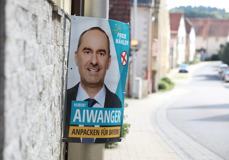 Wahlplakat Freie Wähler