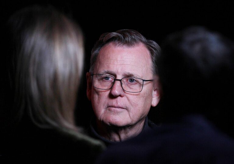 Ministerpräsident in Thüringen Bodo Ramelow (Linke)