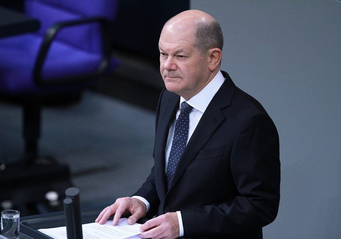 Bundeskanzler Olaf Scholz (SPD)