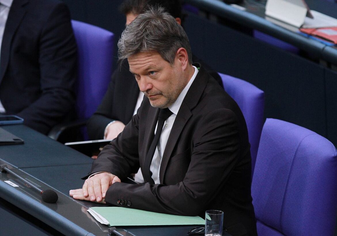 Bundeswirtschaftsminister Robert Habeck (Grüne)
