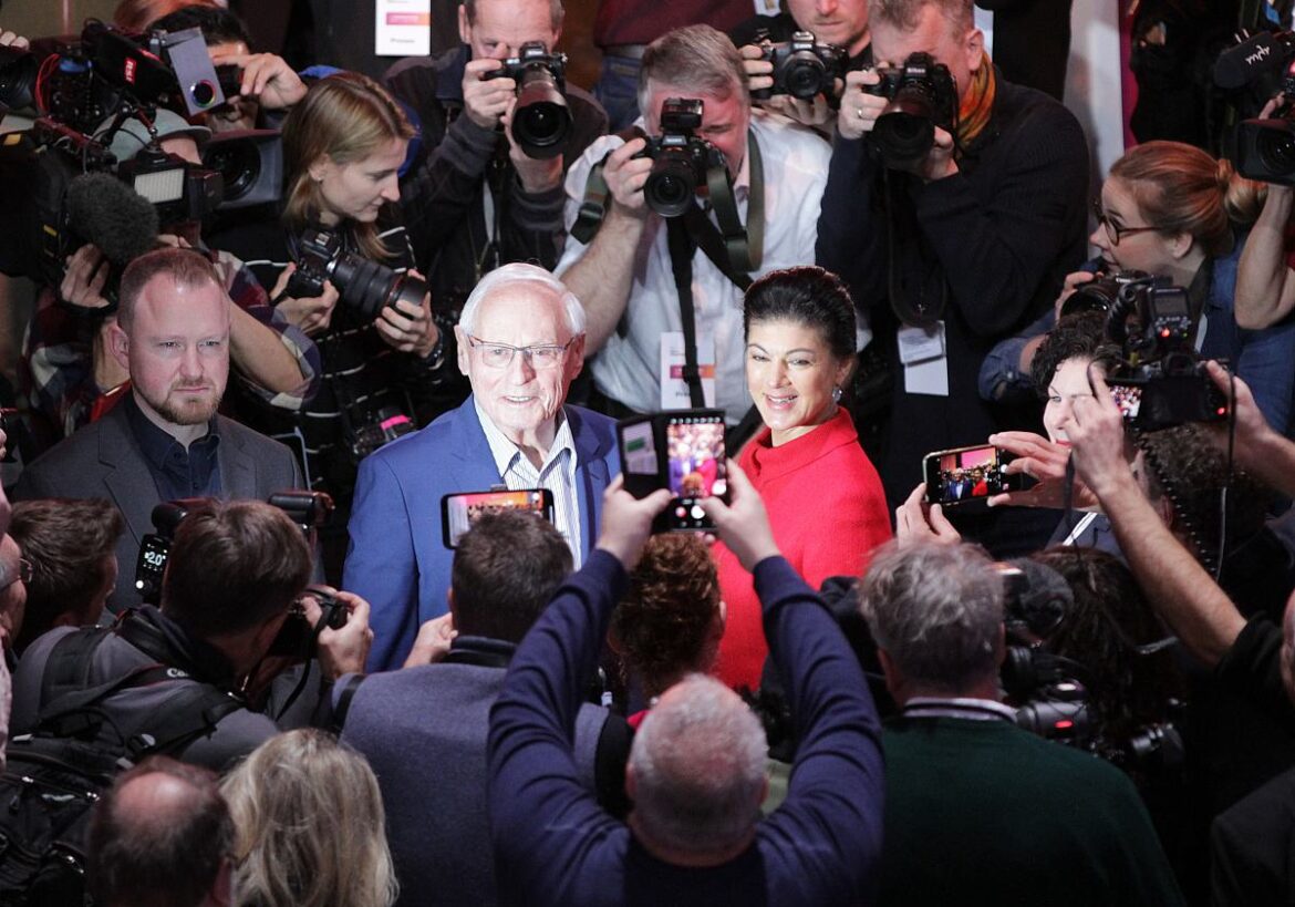 Sahra Wagenknecht und Ehemann