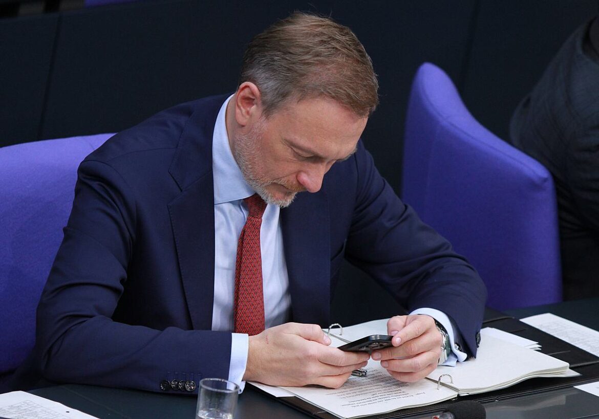 Bundesfinanzminister Christian Lindner (FDP)