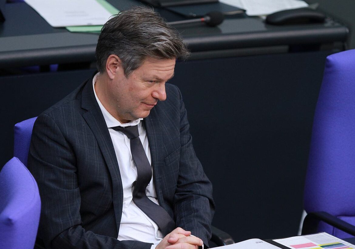 Bundeswirtschaftsminister Robert Habeck (Grüne)