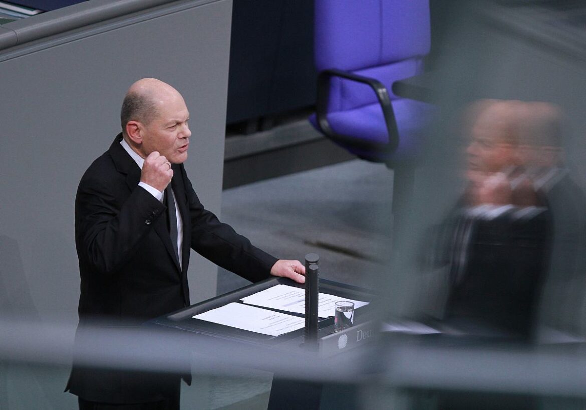 Bundeskanzler Olaf Scholz (SPD)