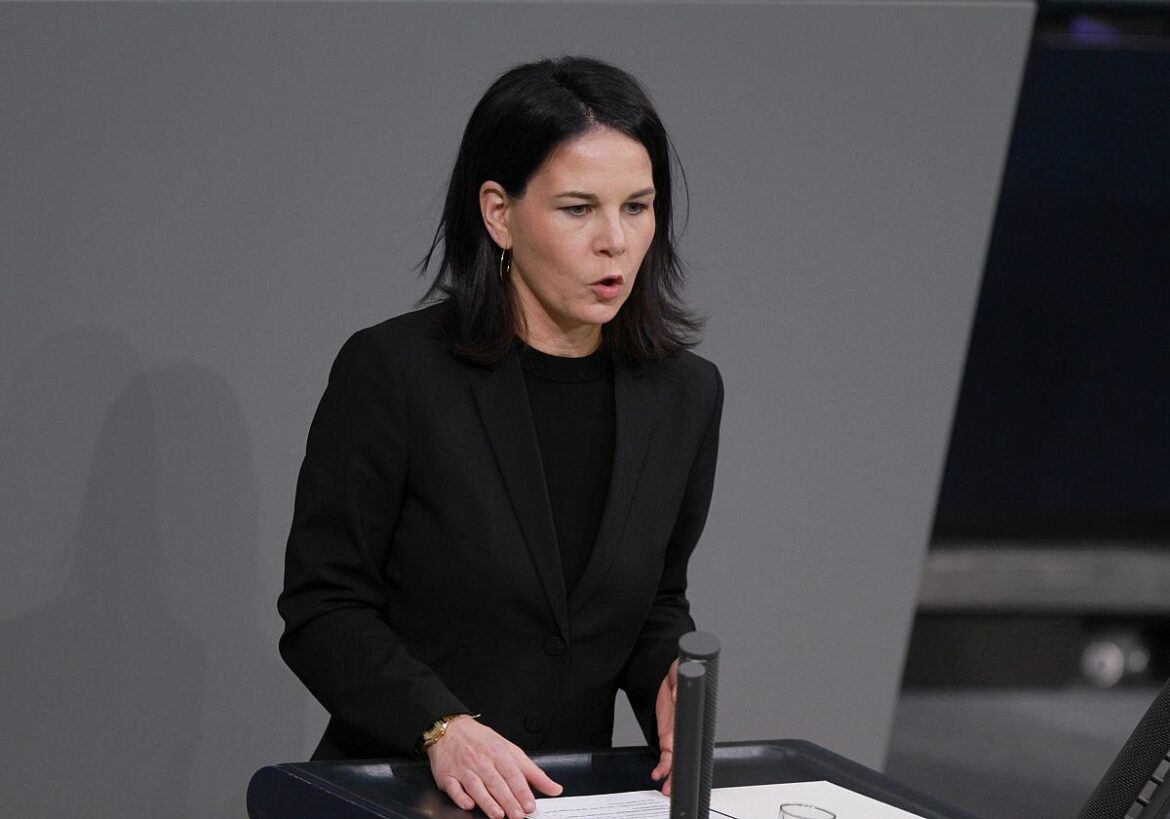Bundesaußenministerin Annalena Baerbock (Grüne)