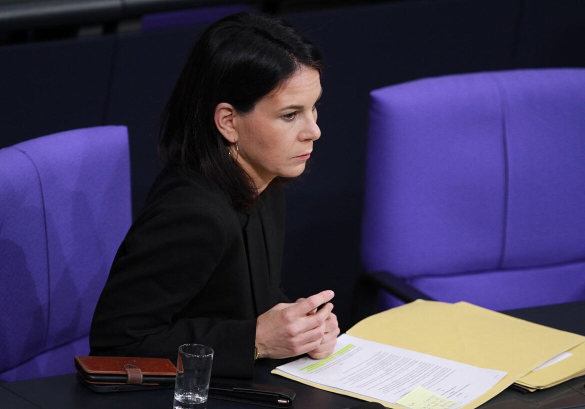 Bundesaußenministerin Annalena Baerbock (Grüne)