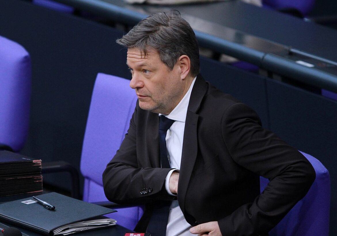 Bundeswirtschaftsminister Robert Habeck (Grüne)