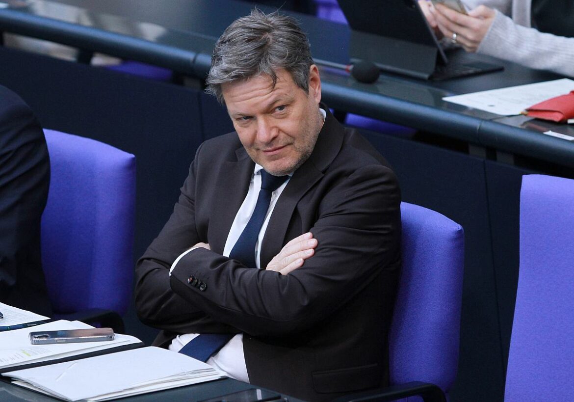 Bundeswirtschaftsminister Robert Habeck (Grüne)