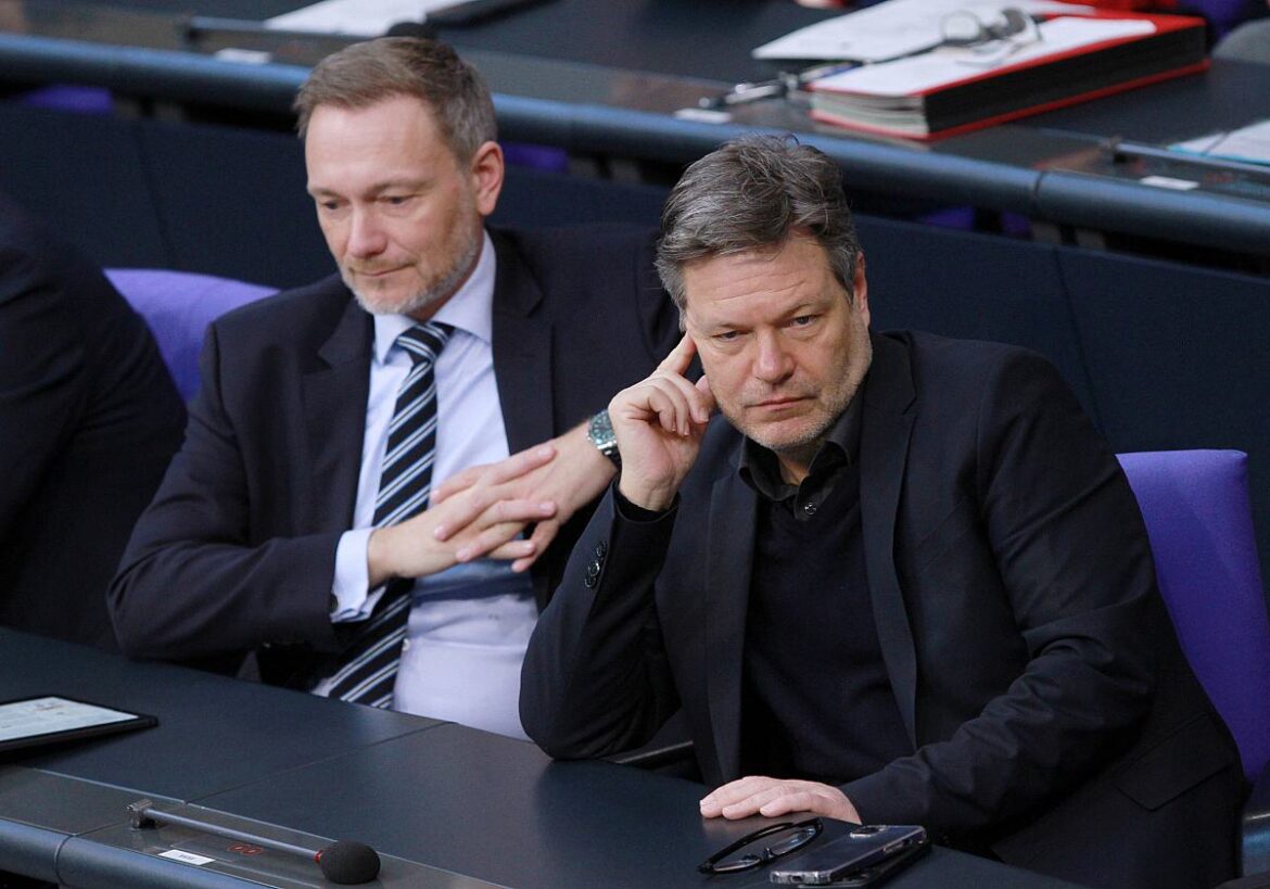 Christian Lindner (FDP) und Robert Habeck (Grüne)