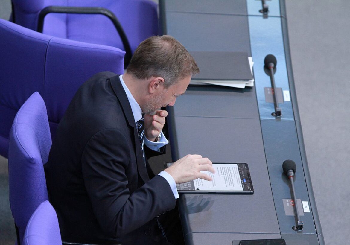 Bundesfinanzminister Christian Lindner (FDP)