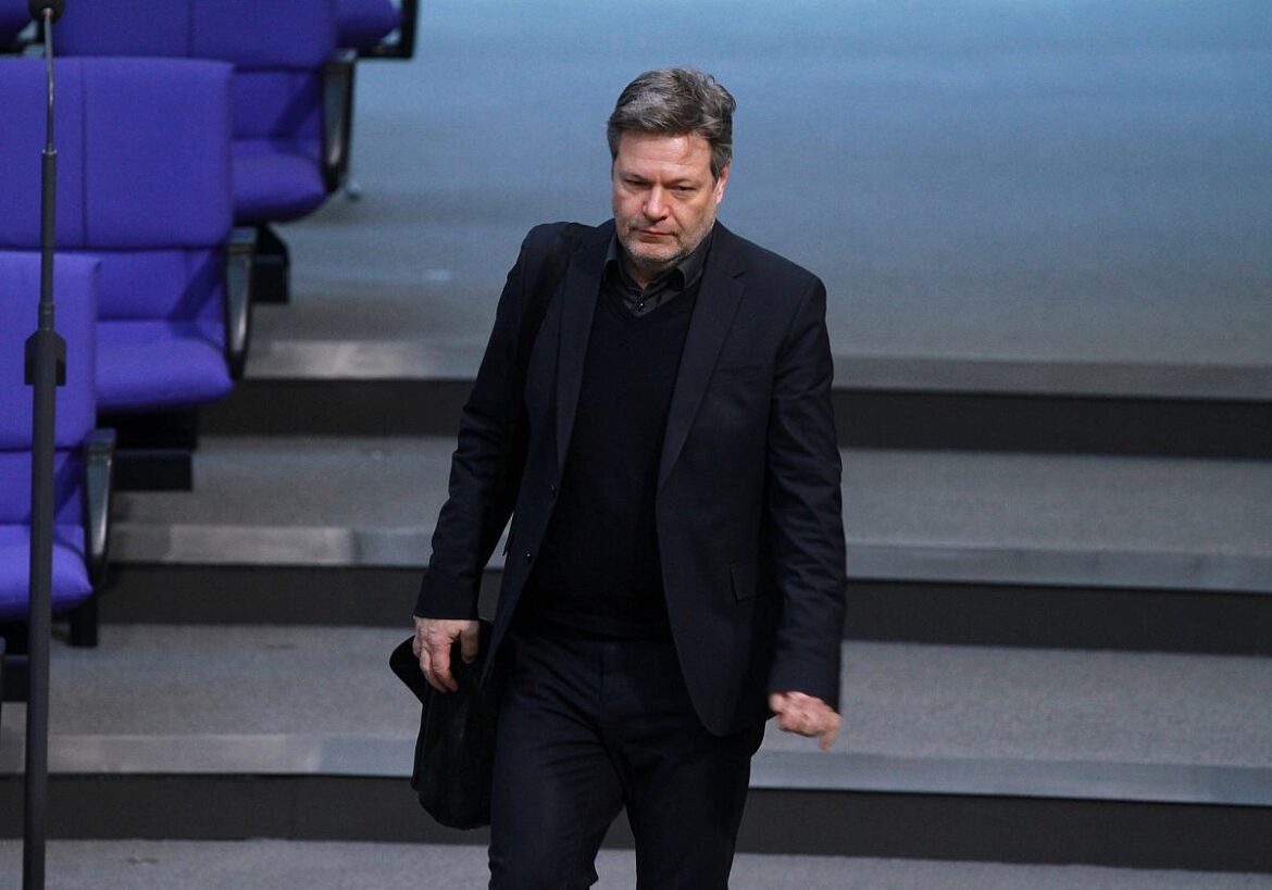 Bundeswirtschaftsminister Robert Habeck (Grüne)