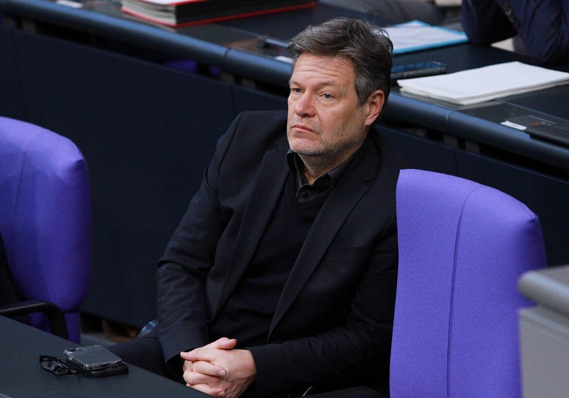 Bundeswirtschaftsminister Robert Habeck (Grüne)