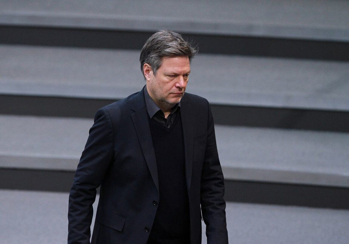 Bundeswirtschaftsminister Robert Habeck (Grüne)