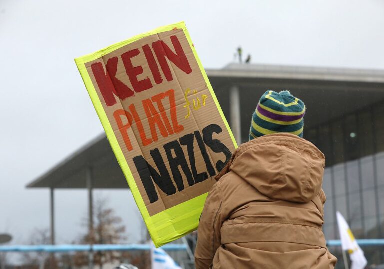 Demo gegen rechts