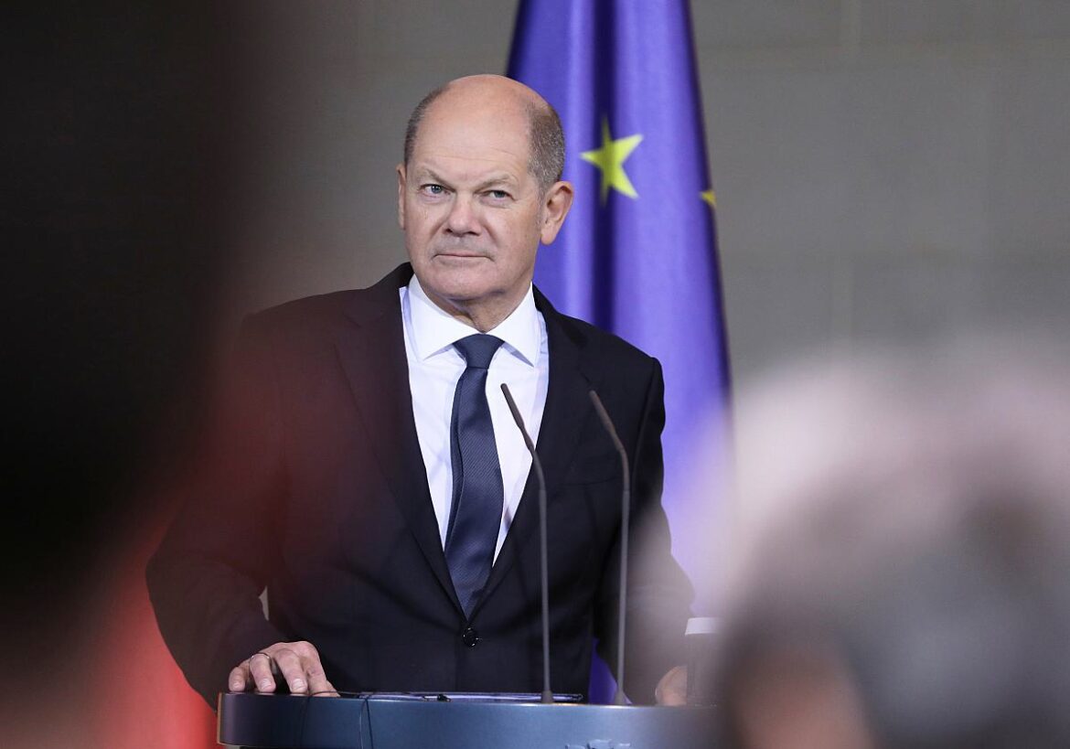 Bundeskanzler Olaf Scholz (SPD)