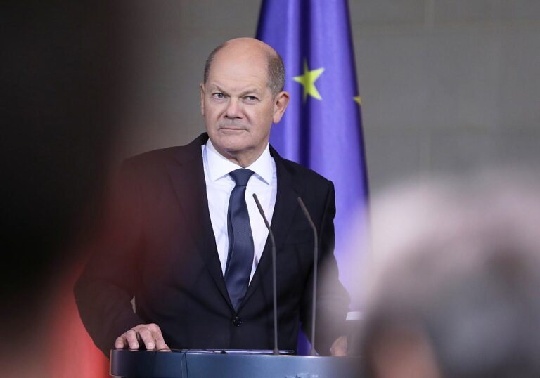Bundeskanzler Olaf Scholz (SPD)