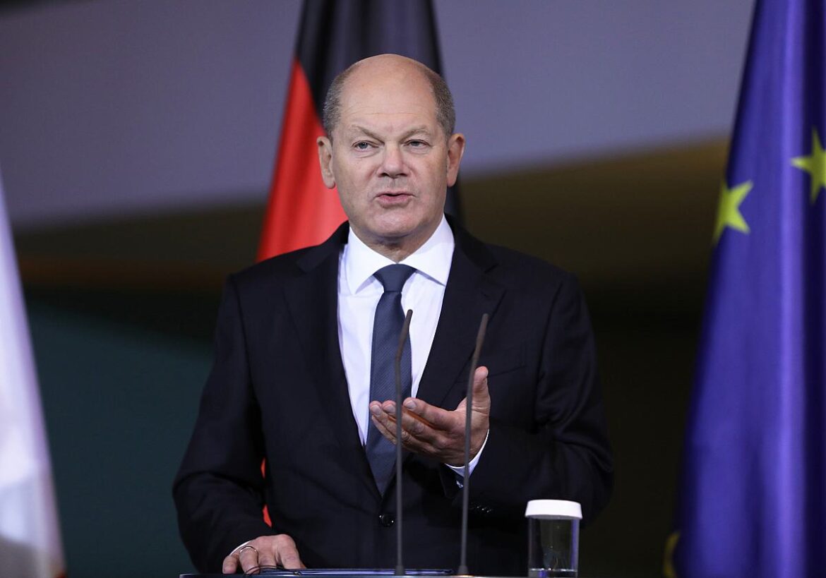 Bundeskanzler Olaf Scholz (SPD)