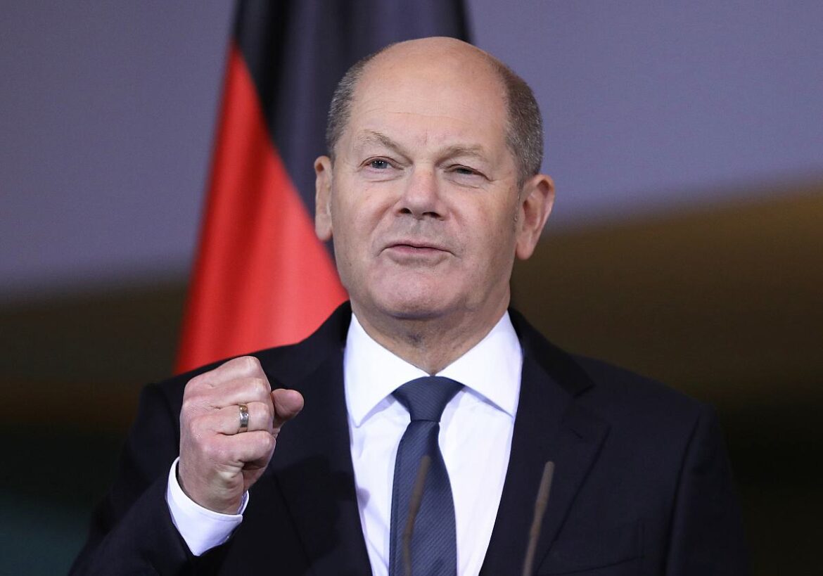 Bundeskanzler Olaf Scholz (SPD)