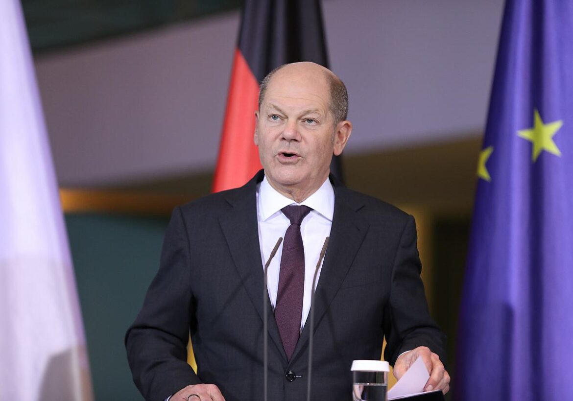 Bundeskanzler Olaf Scholz (SPD)