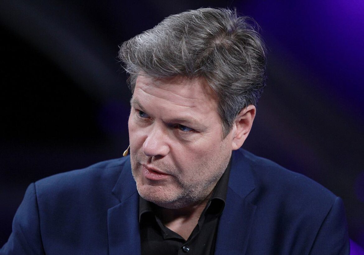 Bundeswirtschaftsminister Robert Habeck (Grüne)