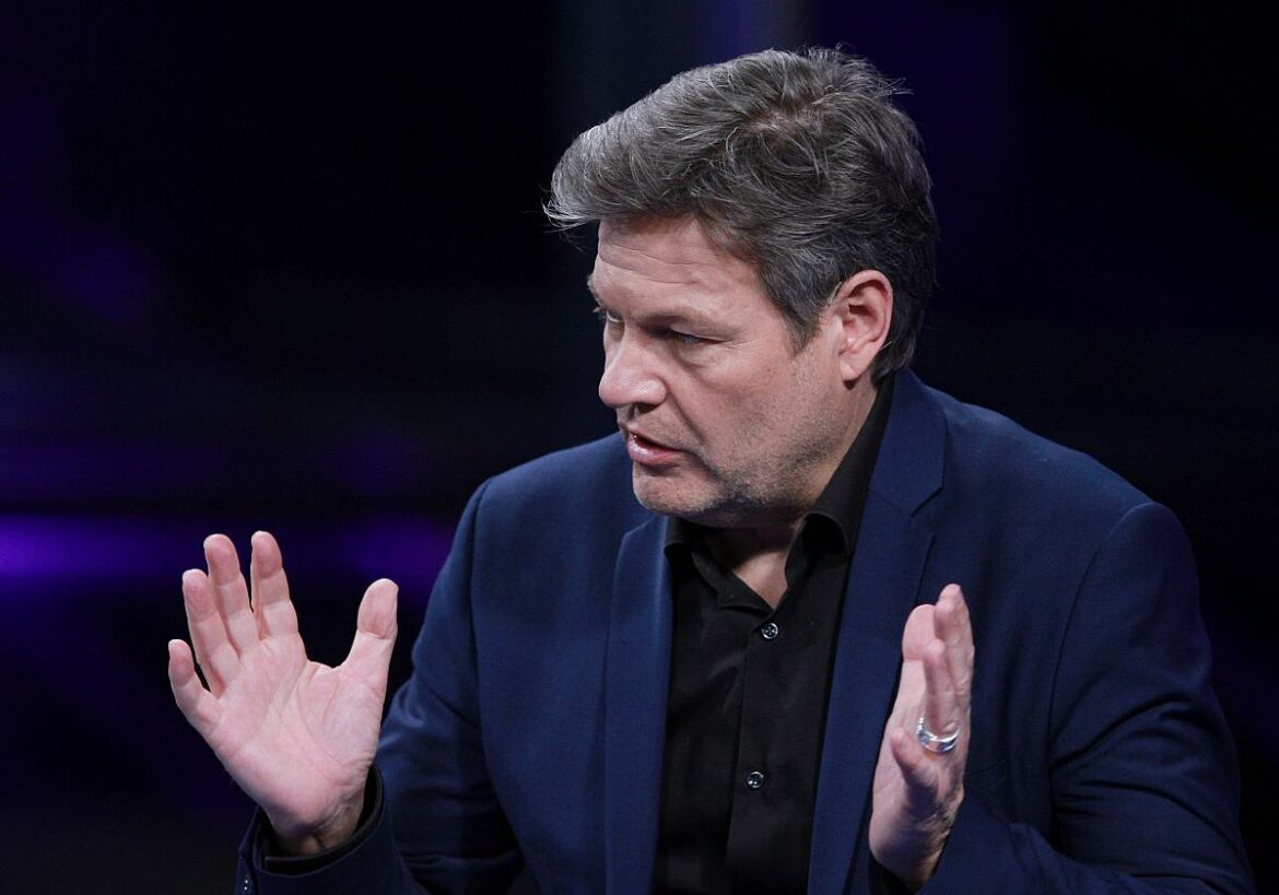 Bundeswirtschaftsminister Robert Habeck (Grüne)