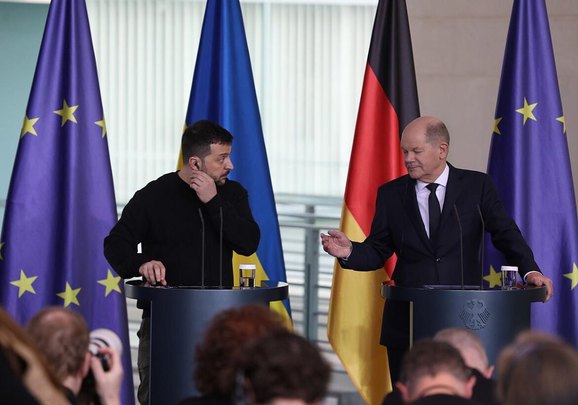 Selenskyj und Scholz