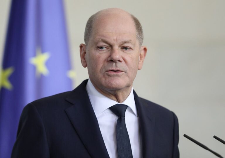 Bundeskanzler Olaf Scholz (SPD)